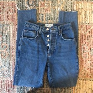 Free People High waisted skinny jeans!